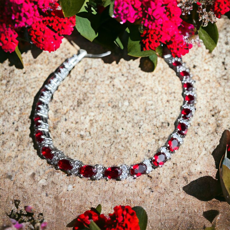 Gelang Batu Permata Tahan Karat. Model 003