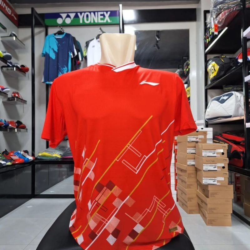 T shirt Baju lining Badminton Li-ning lining training series ATST963-1/2/3