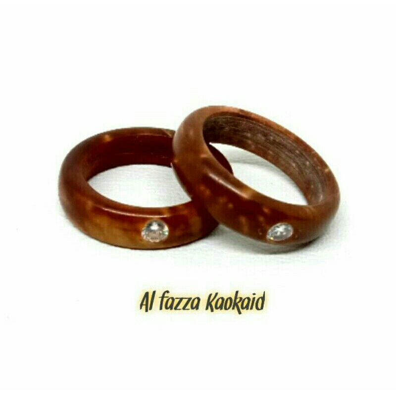 Cincin kokka Cincin kaokah Cincin kayu kaukah polos