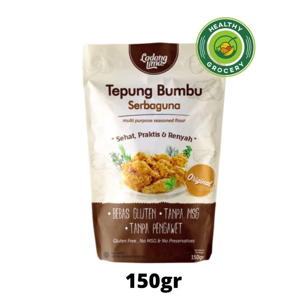 

Re4dy Ladang Lima Tepung Bumbu Serbaguna 150gr [286]