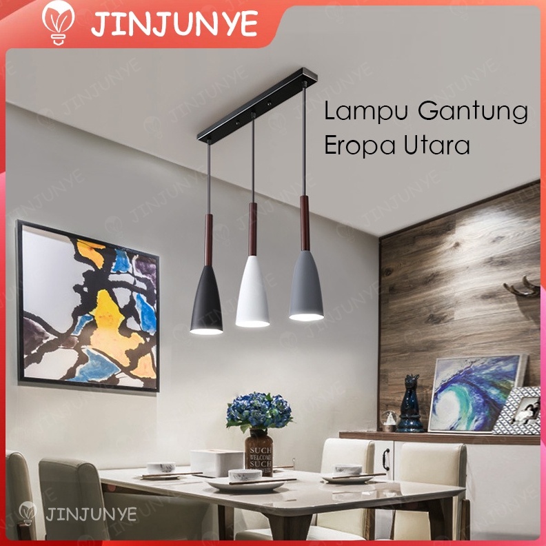 Terbaik ✨Obral Besar✨Lampu Gantung Minimalis Lampu Gantung Dapur Lampu mini bar 3 in 1 Lampu Hias Ga