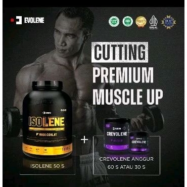 ISOLENE 50 SACHET + Crevolene 30/60 Servings