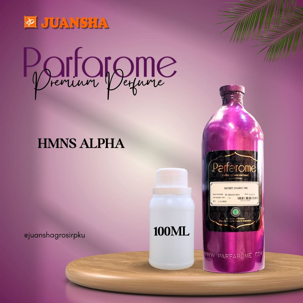 BIBIT PARFUM MURNI ||HMNS||HMNS ALPHA || PARFAROM|| ||REPACK