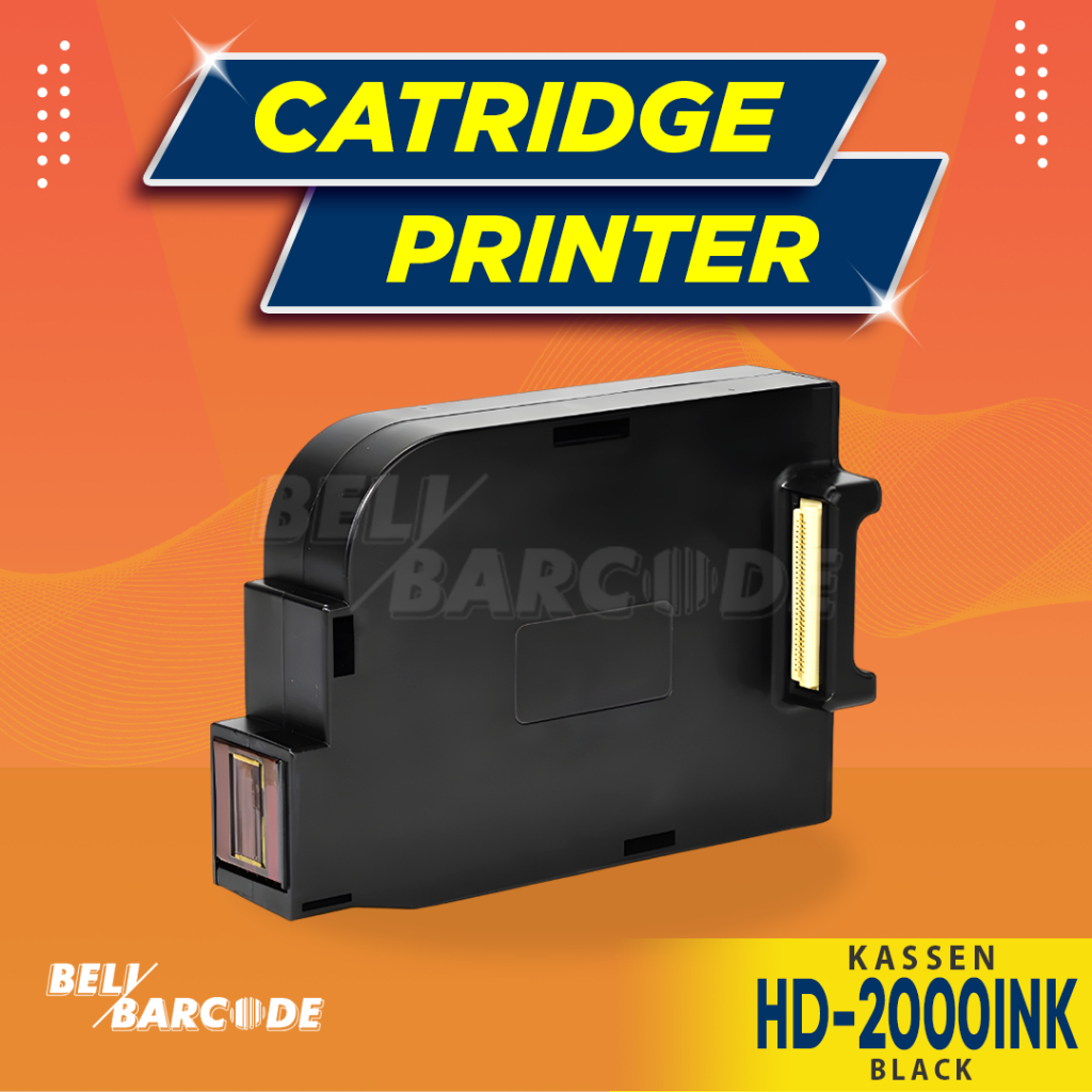 Kassen HD-2000 Tinta Catridge Pita Cartridge Printer Hitam HD2000