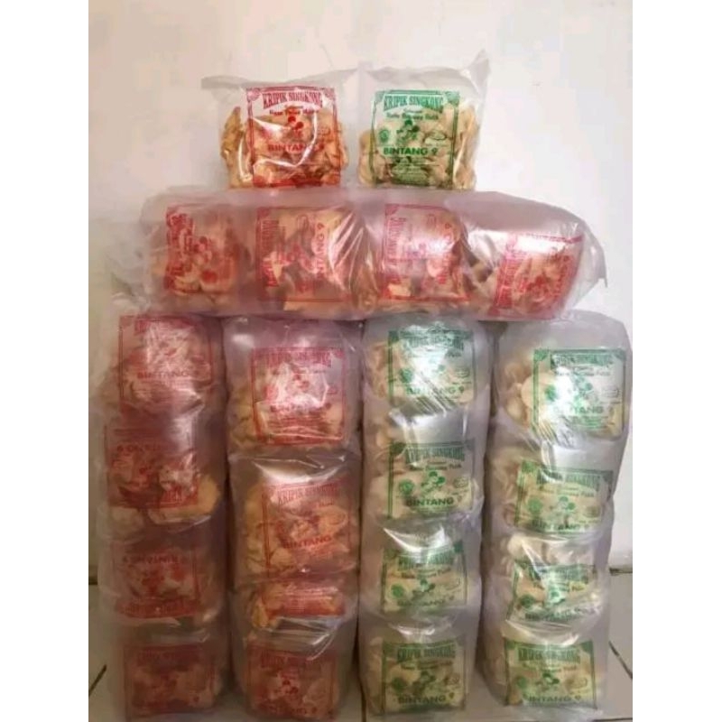 

PROMO TERMURAH | Kripik Singkong Bintang 9 netto 75 gr ( 1 ball )