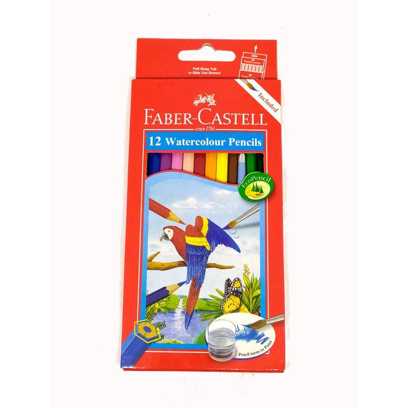 

Gramedia - Faber Castell Watercolor Pc 12L Pensil Warna Isi 12 Pcs