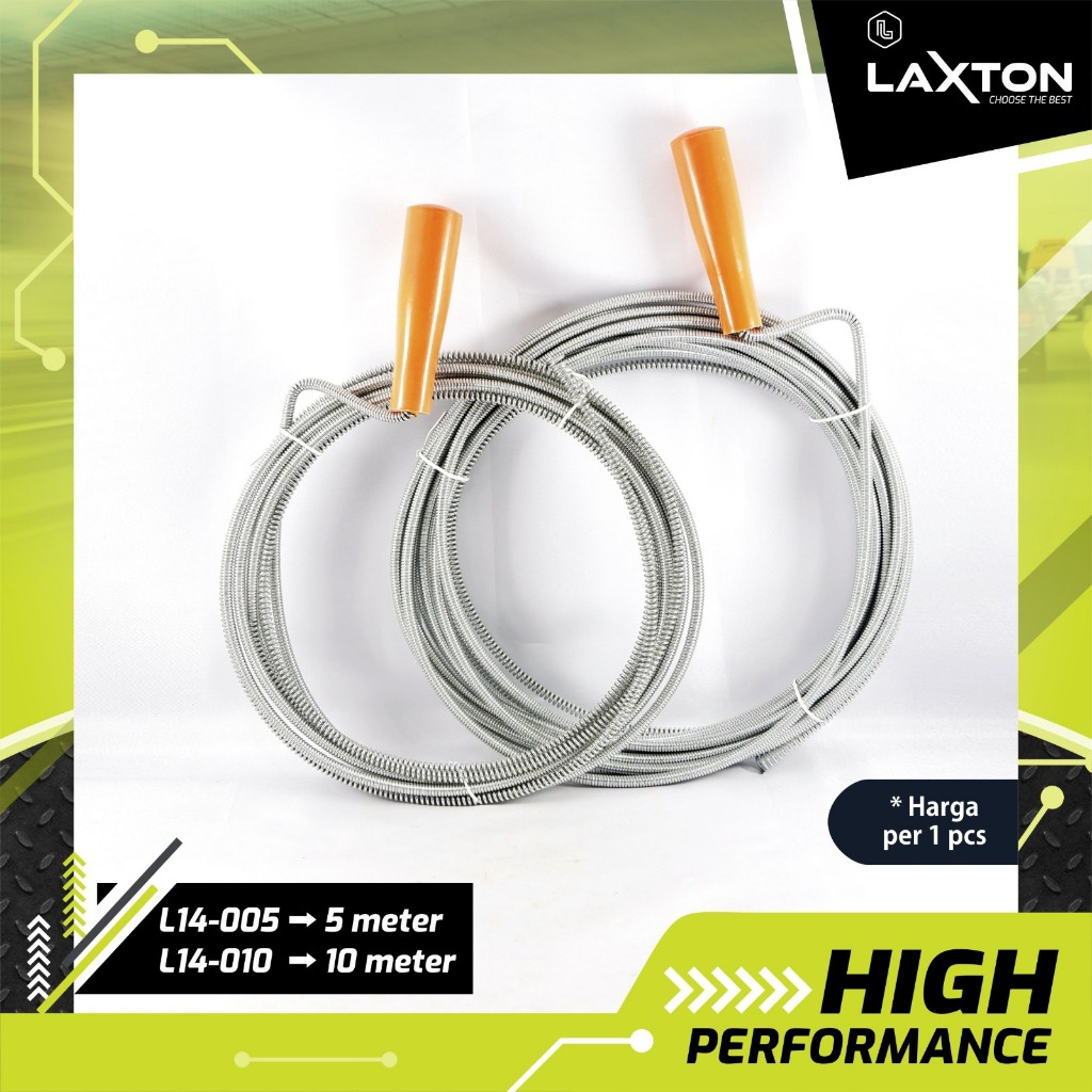 Pipe cleaner tebal - Kawat pembersih saluran air - Pipe cleaner - LAXTON pembersih saluran wc mampet