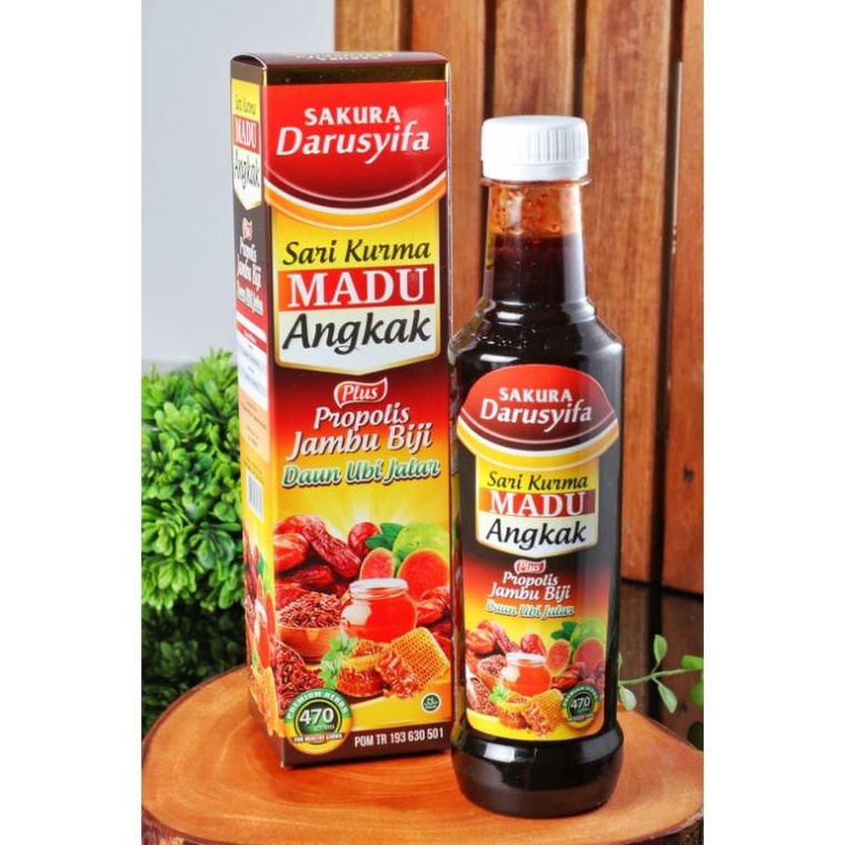 

St0k B4nyak Sari Kurma Madu Angkak 470 gram Darusyifa || Sari Kurma Angkak Darusyifa Cuci_Gudang