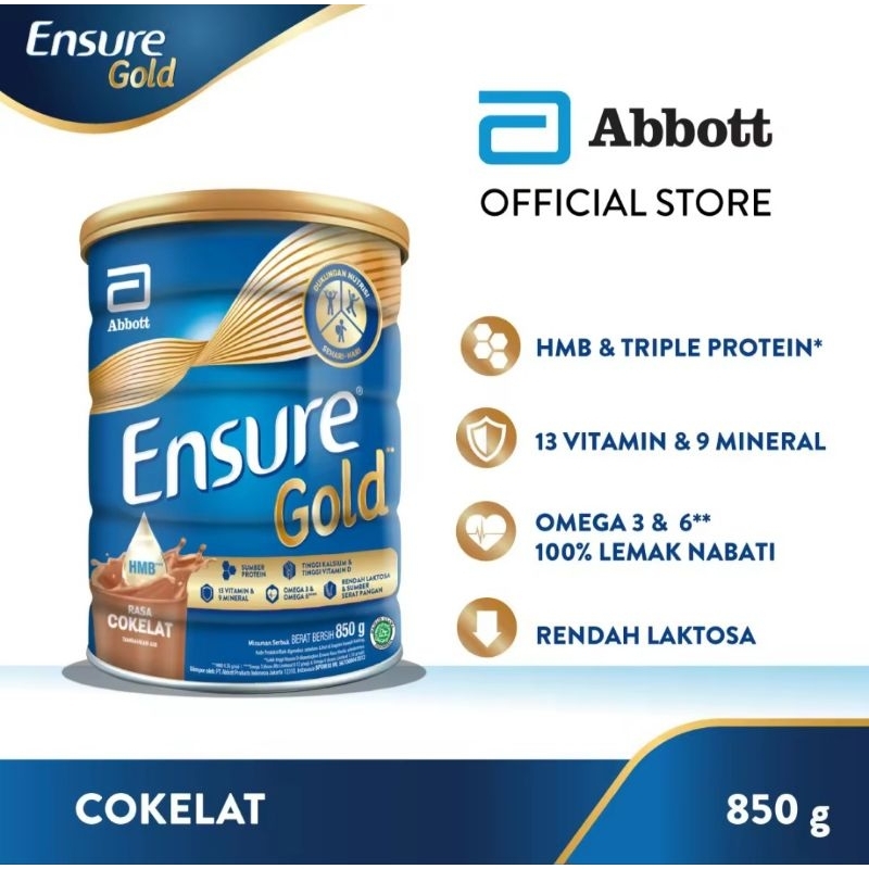 

Ensure gold coklat 850gr