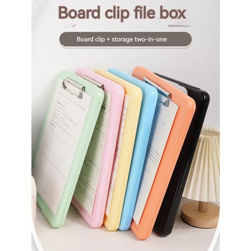 

papan ujian A4 2in1 organizer, papan jalan klip kertas ujian 2in1