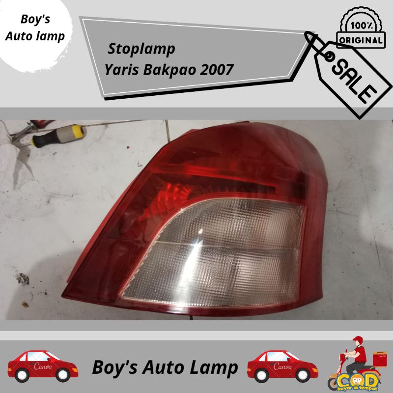 Stoplamp Lampu Belakang Yaris Bakpao 2006 2007 LED Original