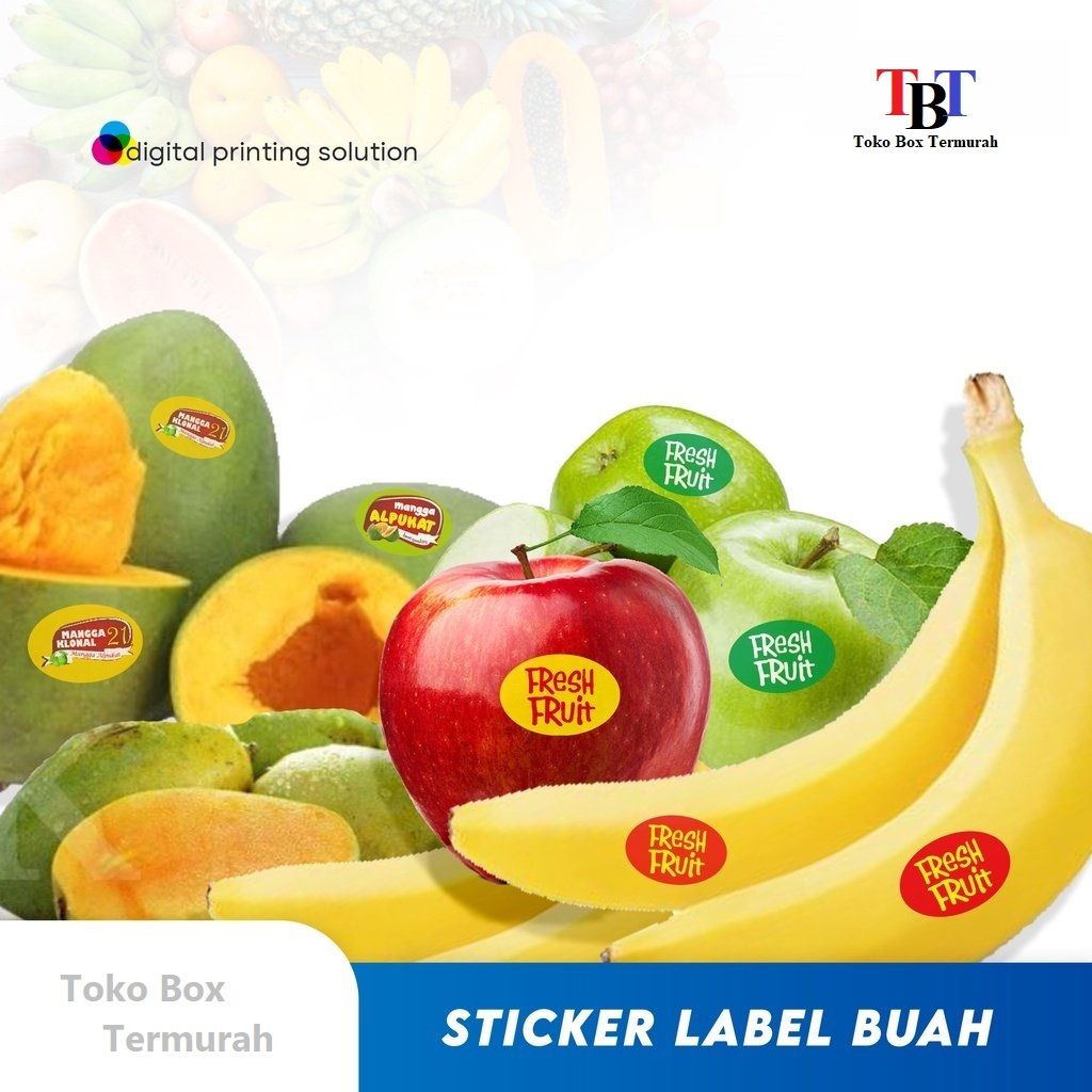 

Stiker/Sticker Label Buah (2x1,3 cm) -isi 272 pcs- stickercutting/cuttingsticker/labelbuah/mangga/pisang/apel/jeruk/avoca