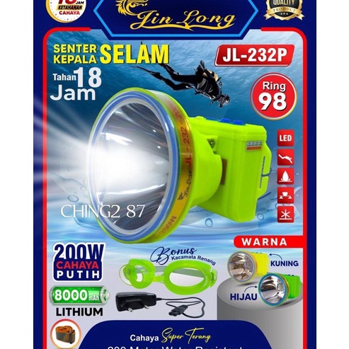 New Stock SENTER KEPALA SELAM JL-232