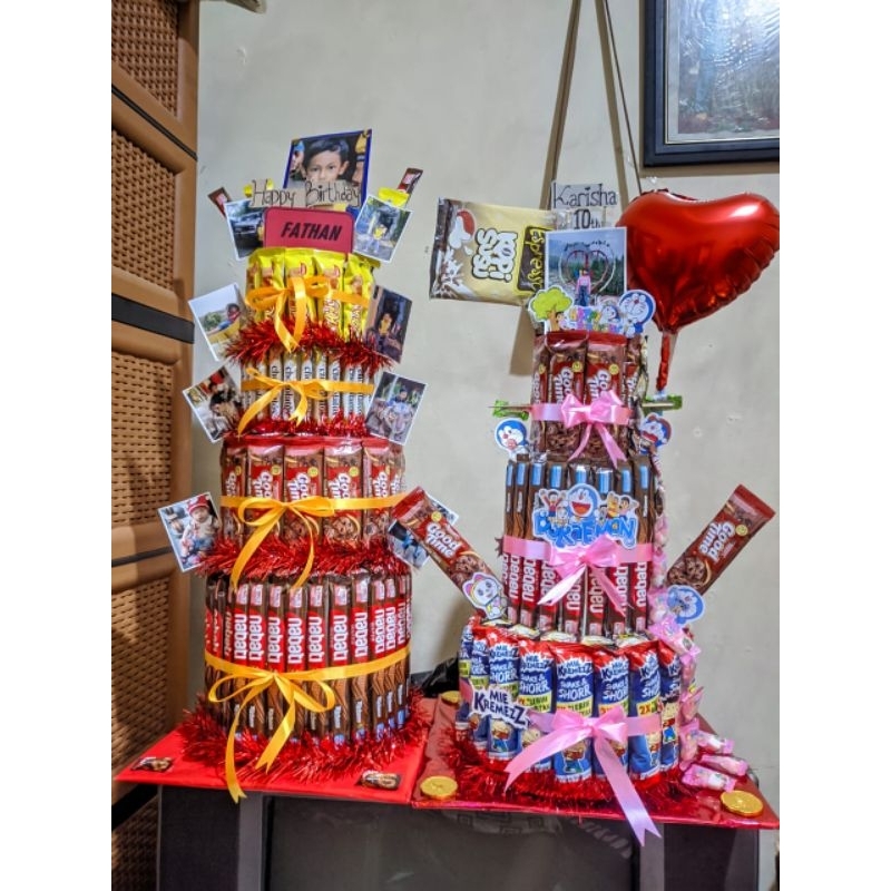 

snack tower hadiah ulang tahun anak bisa cod bayar ditempat