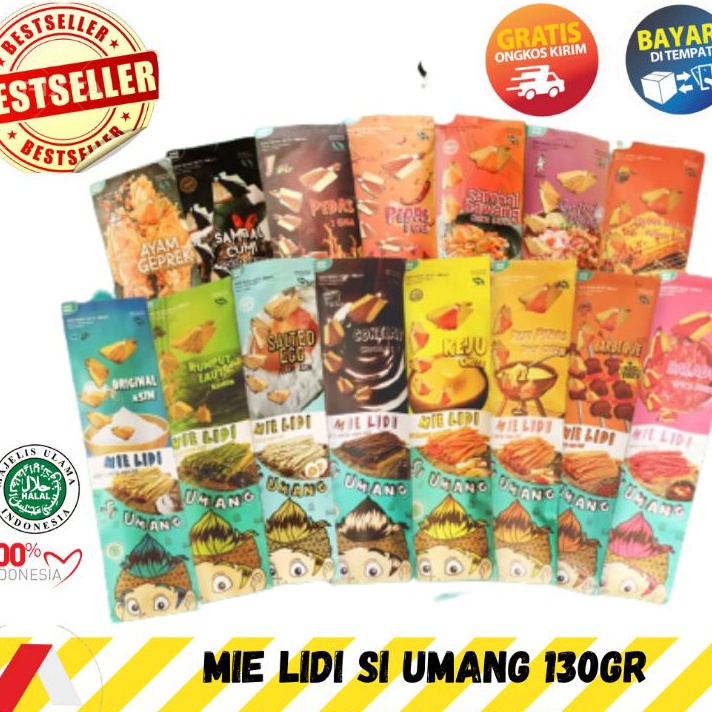 

modelTipe ZFM780 MIE LIDI SI UMANG KEMASAN KERTAS 130gr SALE MURAH FREE BUBBLEWRAP