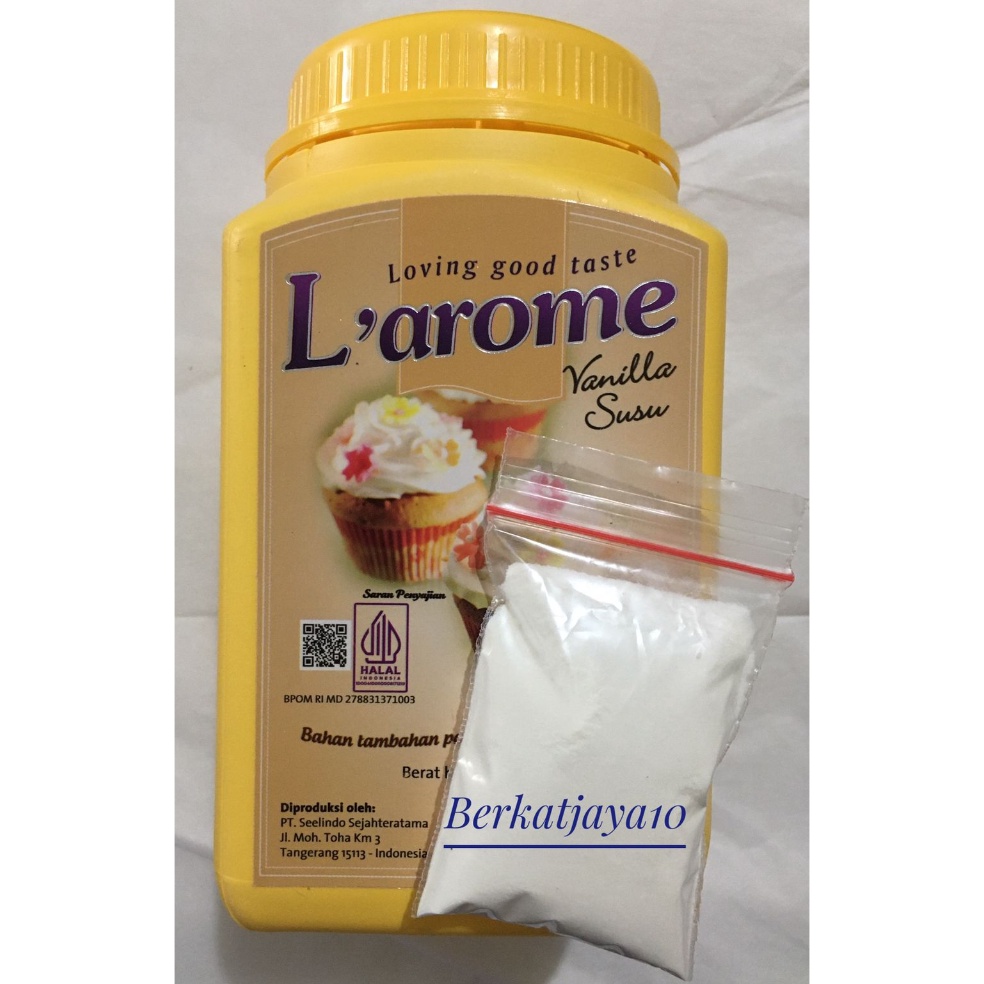 

[♕B43(] Larome Vanilla Susu REPACK 20 Gram Vanila KEMASAN PLASTIK Produk Trend