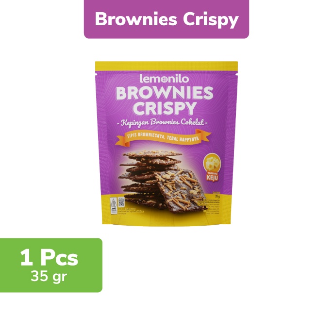 

B@ru Lemonilo Brownies Crispy Keju 35g Kerenz
