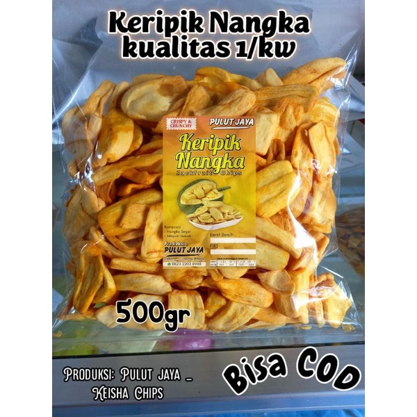 

12.12 MALL Keripik Nangka grade B 500gr !!