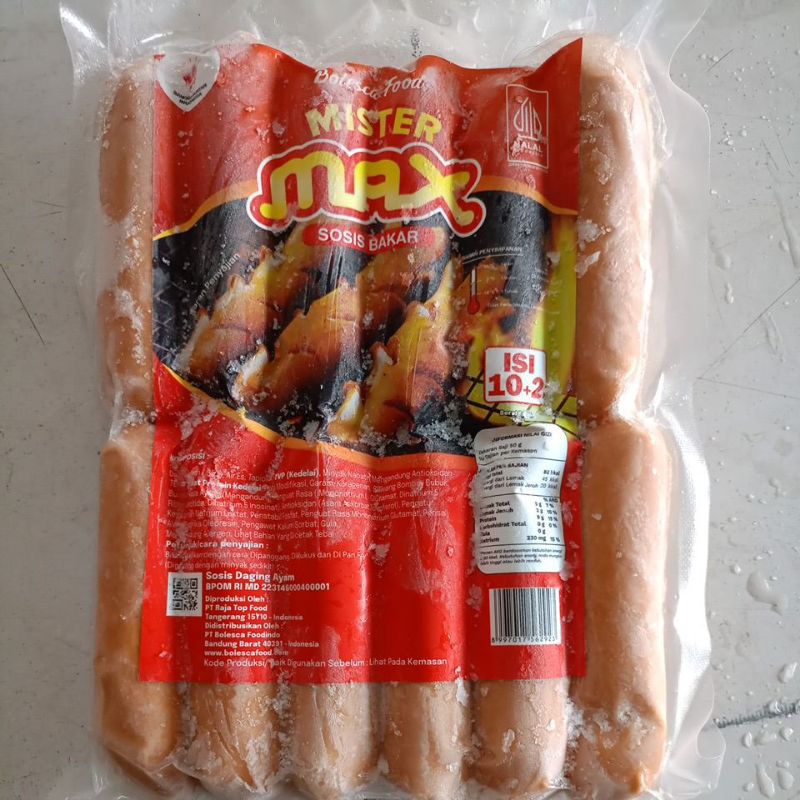 

Sosis Bakar Mister Max 500gr