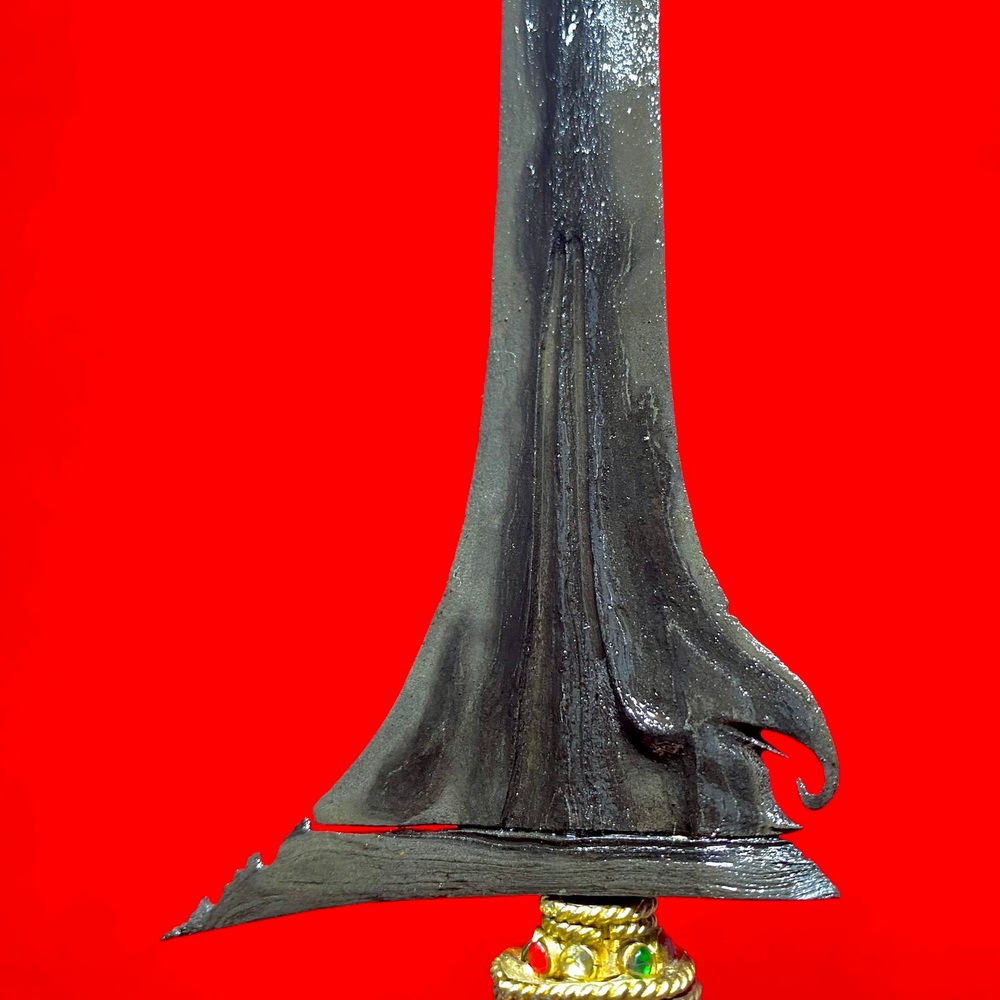 Keris Sinom Pamor Keleng Pajajran Sepuh Kuno