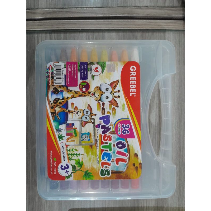 

Crayon Greebel Oil pastel 36 Warna