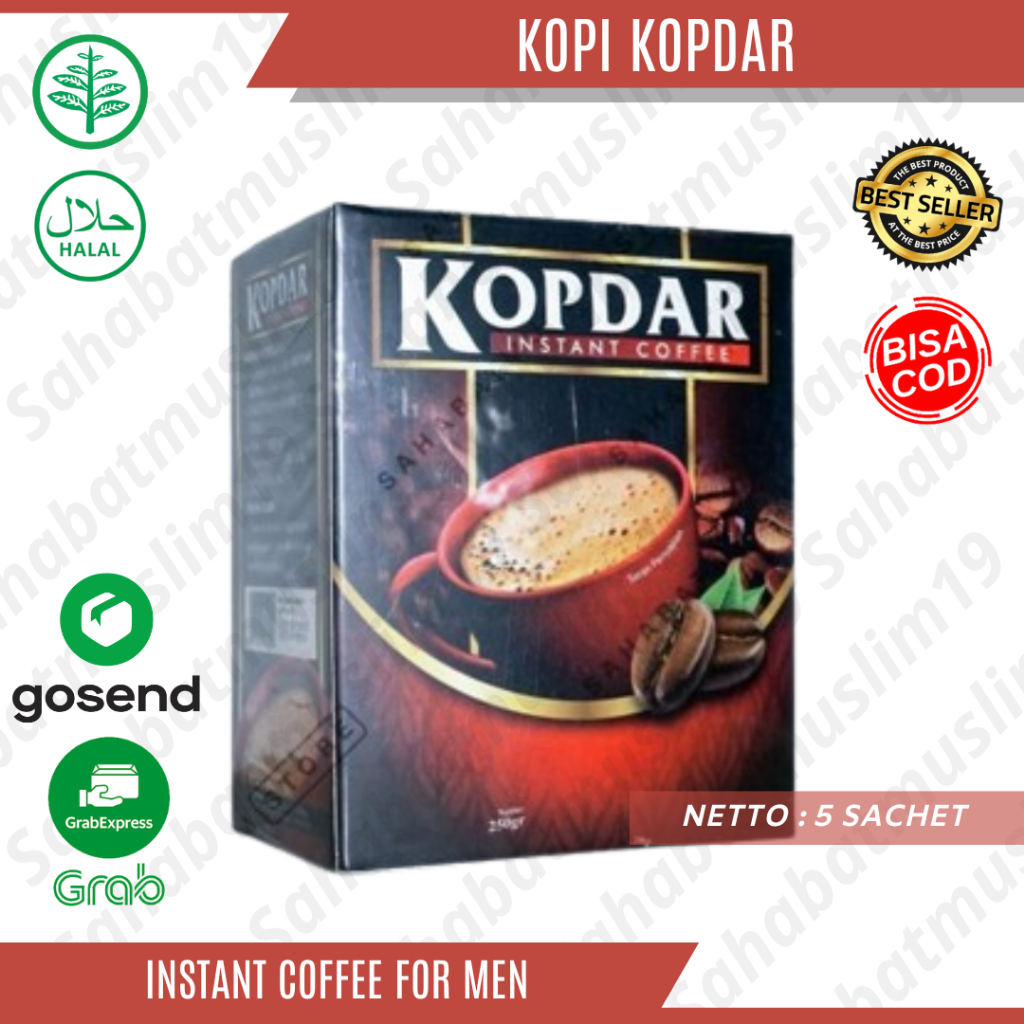 

Kopdar Kopi Kuat Lelaki Tahan Lama Instant Coffee Kopi Stamina Original 5 Sachet