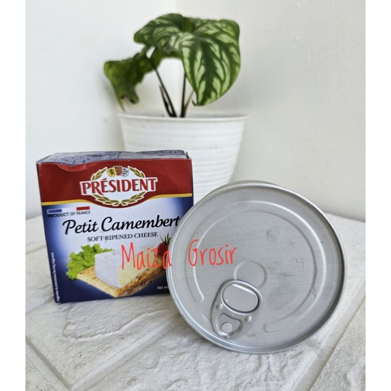 

Keju President Petit Camembert kemasan kaleng 125gr