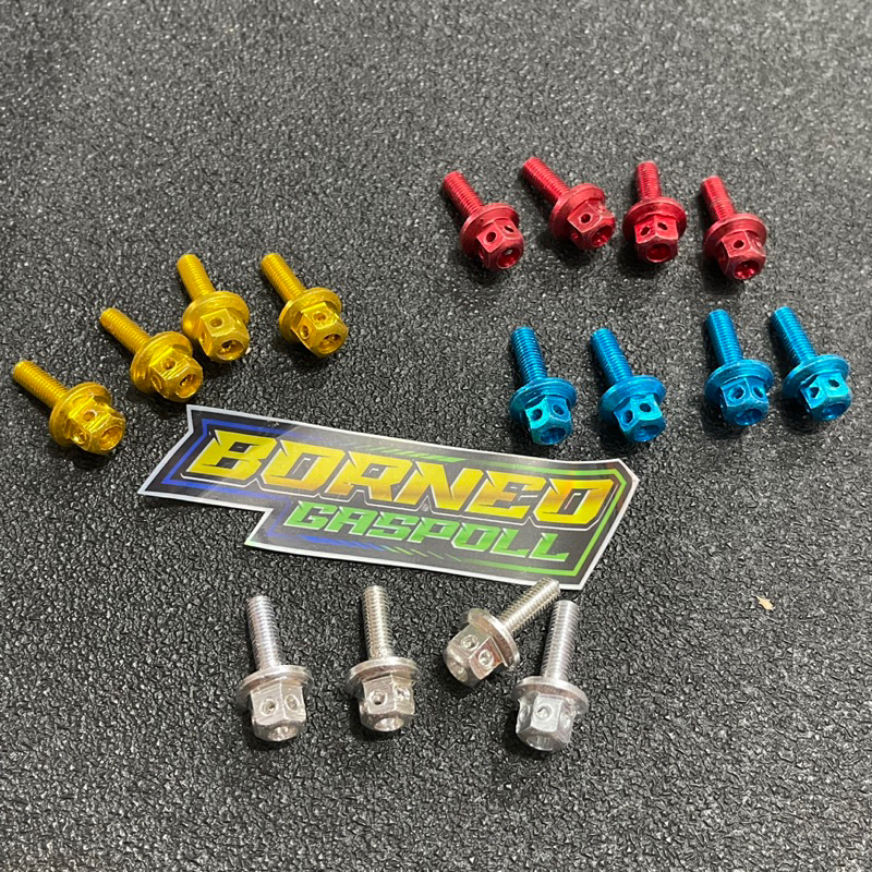 Baut Windshield Nmax Probolt Baut Visor Nmax Probolt 4SET