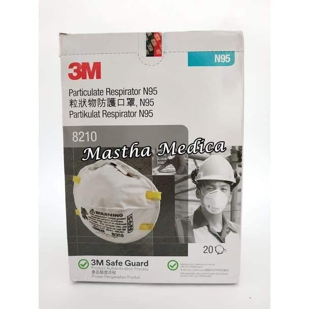 Masker / Dust Mask / Debu 3M 8210 N95 ORIGINAL