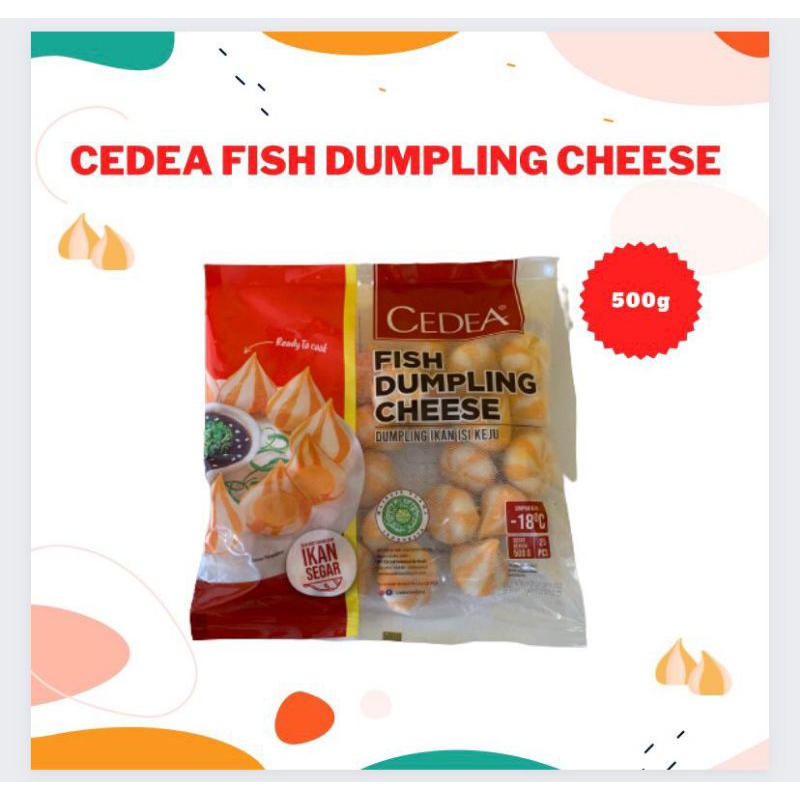 

CEDEA FISH DUMPLING CHEESE 500GR