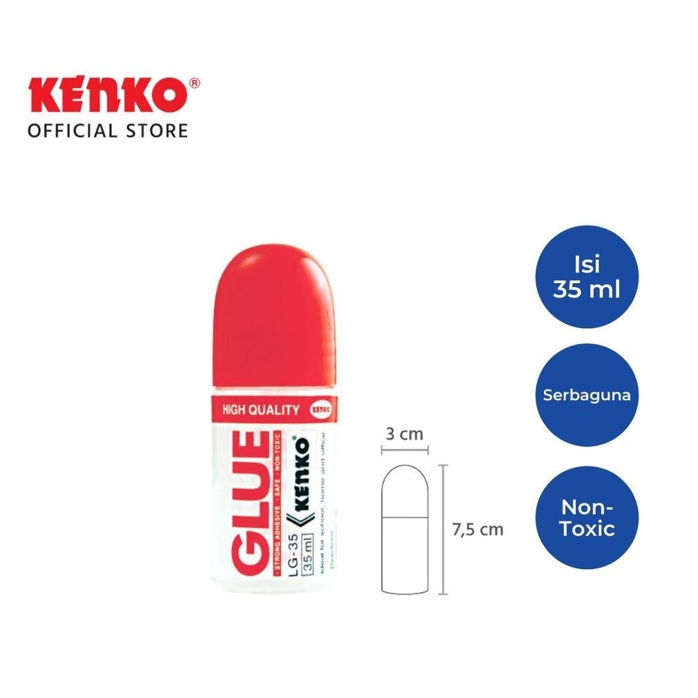 

Kenko Liquid Glue 35ml/Lem cair