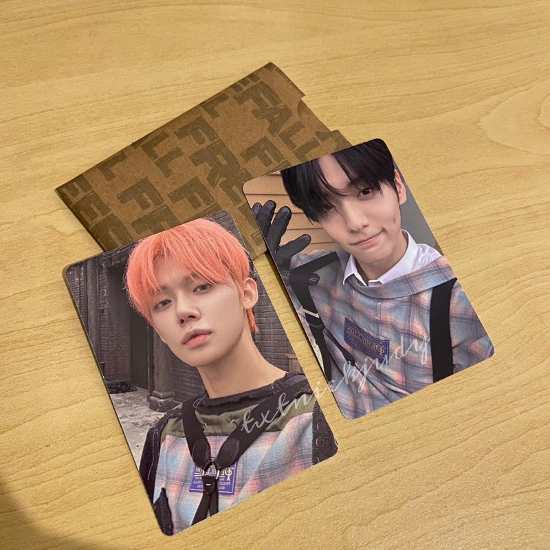 yeonjun soobin photocard weverse vers b