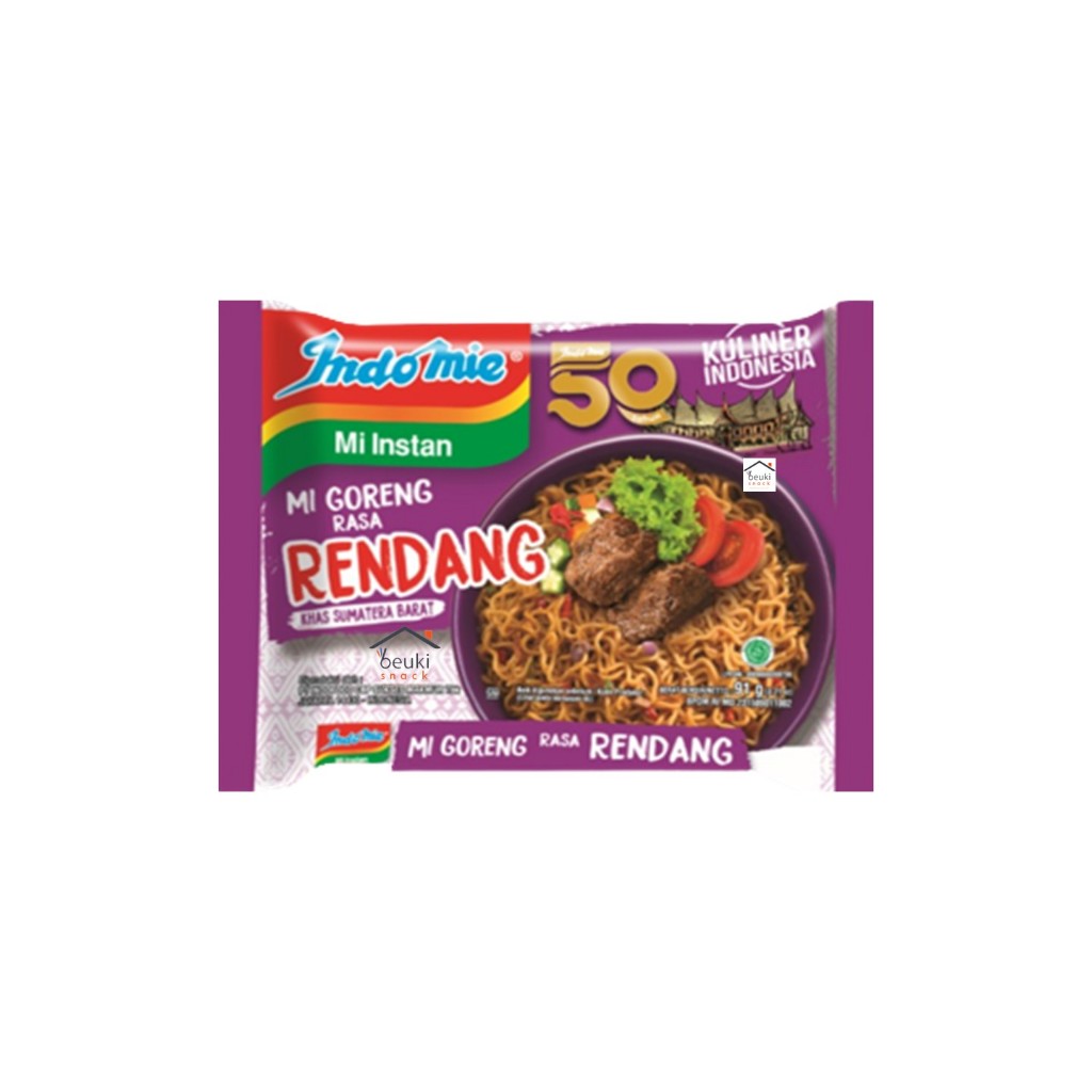 

Indomie Kuliner Indonesia Goreng Rendang Khas Sumatera Barat