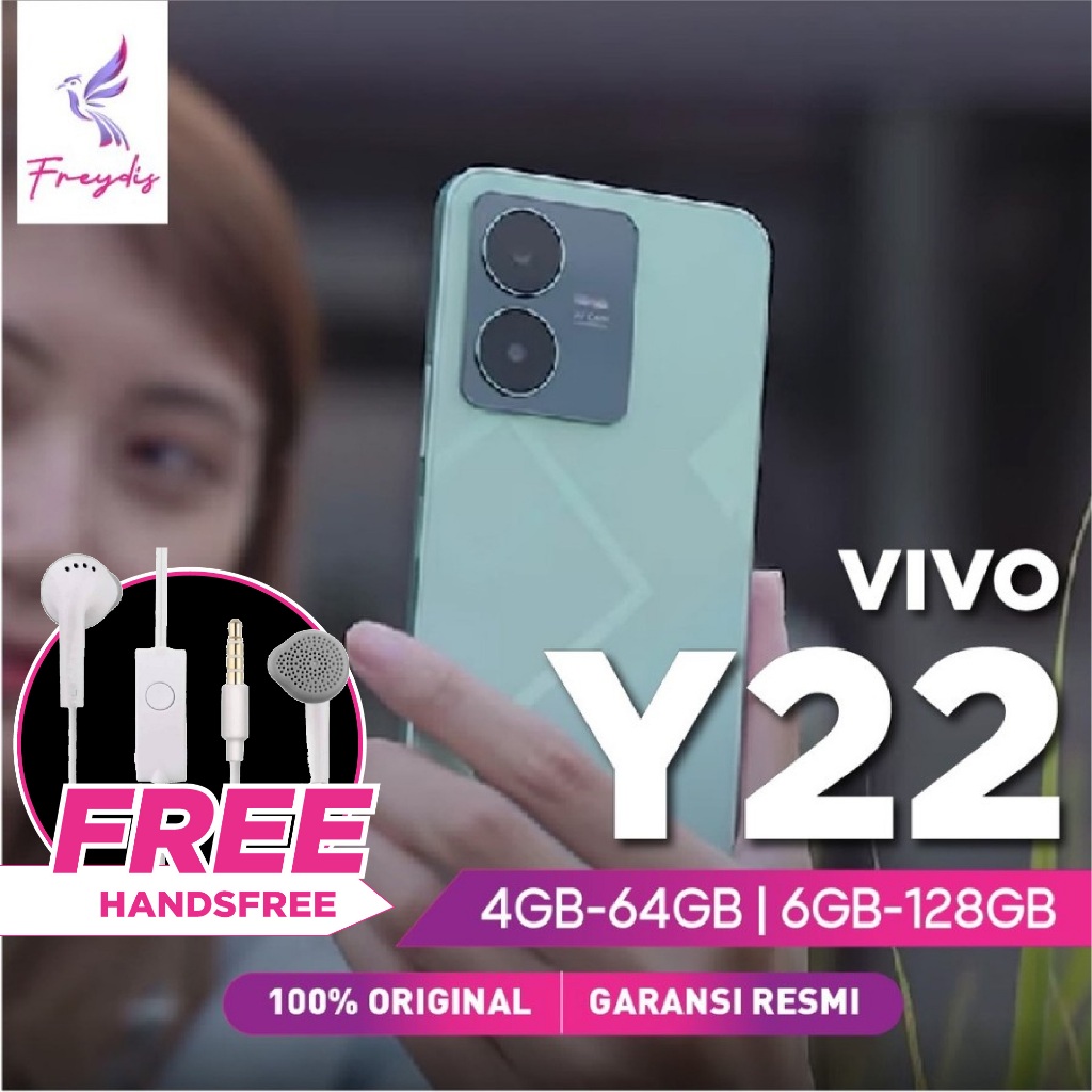 VIVO Y22 4/64 6/128 4/128 RAM 4 6 ROM 64 128 GB 4GB 6GB 64GB 128GB HP Smartphone Android