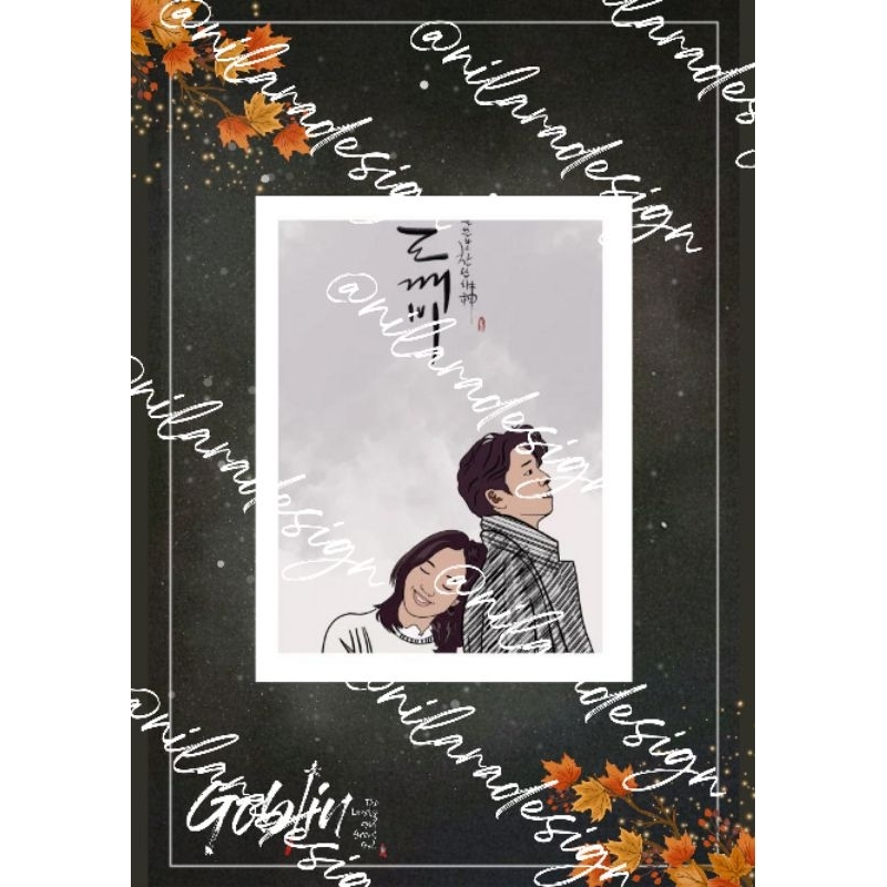 

Goblin - NOTE BOOK Hardcover CUSTOM DRAKOR-Foto cover depan belakang