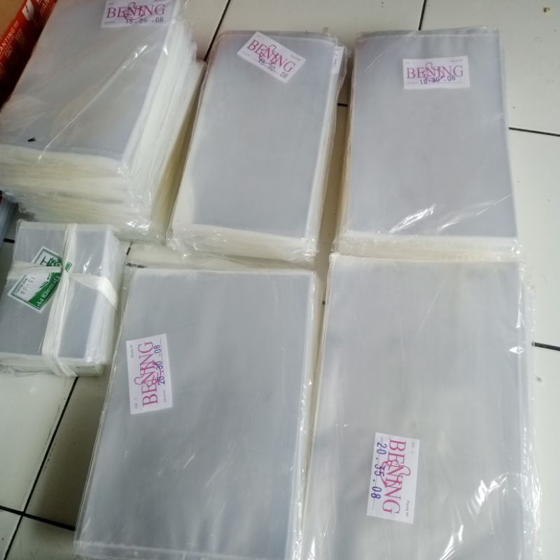 PLASTIK PP 08 || PLASTIK KEMASAN BUAT SNACK || PLASTIK PP 15X30, 15X25, 20X30, 20X35