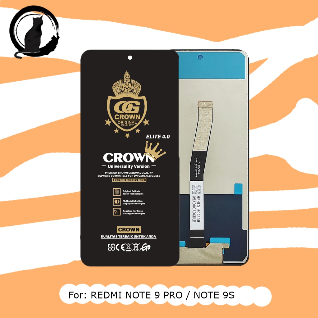 LCD TOUCHSCREEN XIAOMI REDMI NOTE 9 PRO / NOTE 9S ORI FULLSET / LCD REDMI NOTE 9S