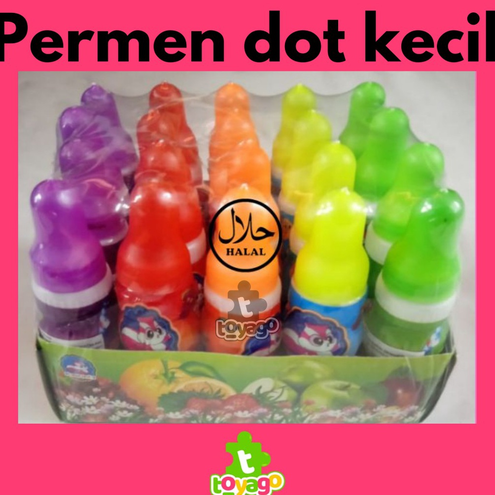 

Terk!!ni Permen Dot Mini/Empeng frutty Isi 20 Pcs Grosir Murah Banyak Dicari