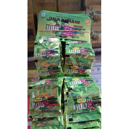 

Terk!!ni daun mujarab kap isi 20 saset @20kap Seller Now