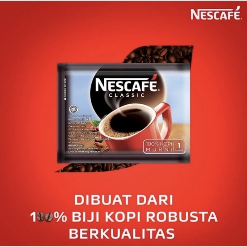 Nescafe Classic / Kopi Nescafe / Kopi Hitam
