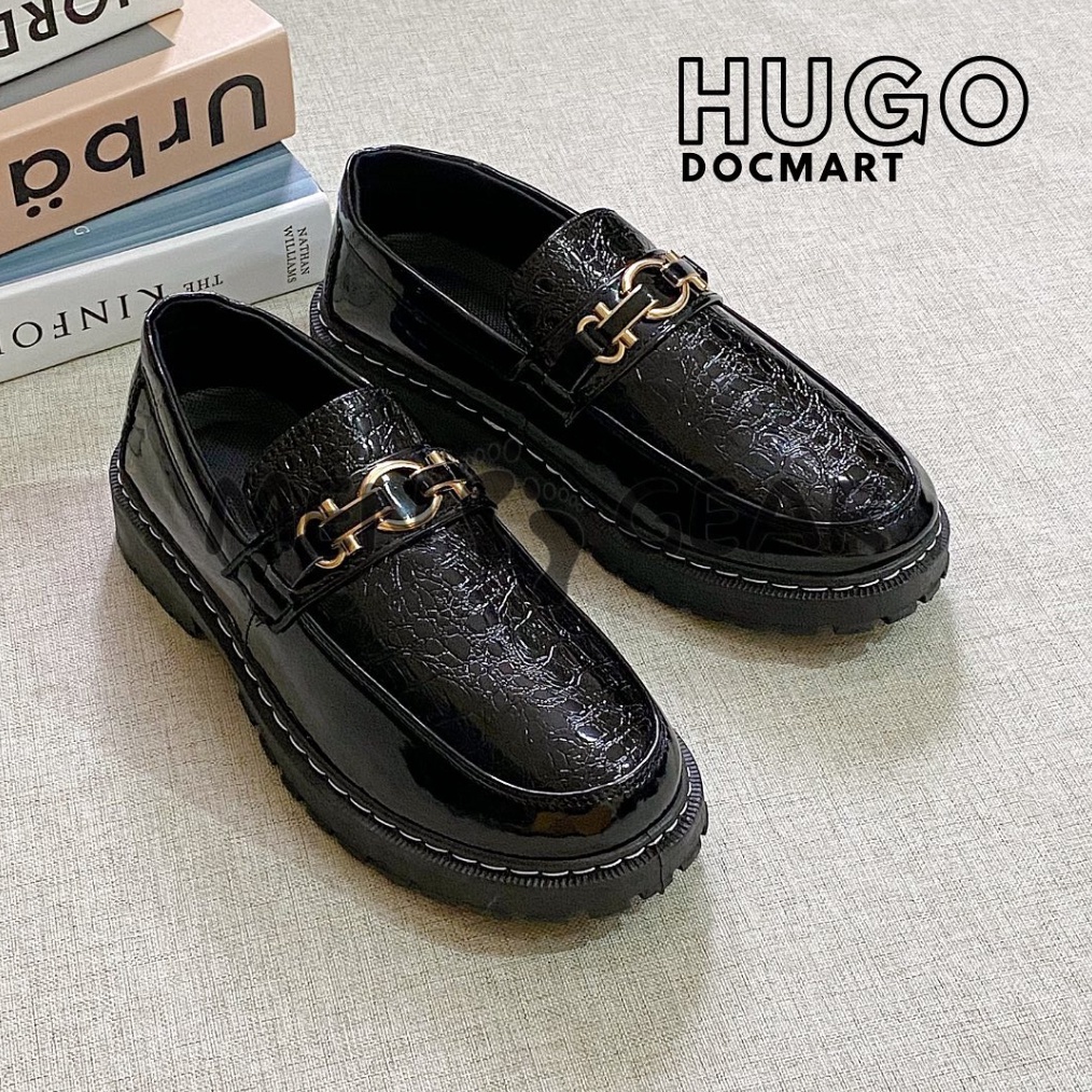 Terbaik 11.11 MENFOOTGEAR Sepatu Pria Sepatu Cowo Hugo Docmart ?