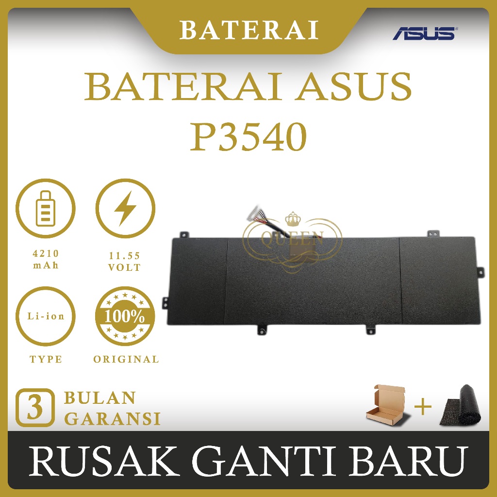 BATERAI LAPTOP ASUS PRO P3540 PE574 P3548 P3440 (C31N1831) ORIGINAL