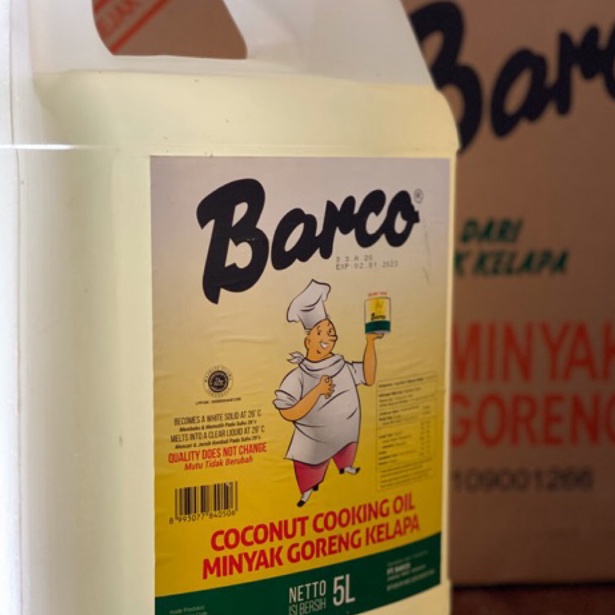 

Bay@r Di Tempat Minyak Goreng Barco 5 L Jerigen Stock Masih Banyak