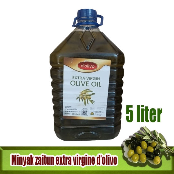 

Minyak zaitun extra virgine d'olivo 5LITER EVO