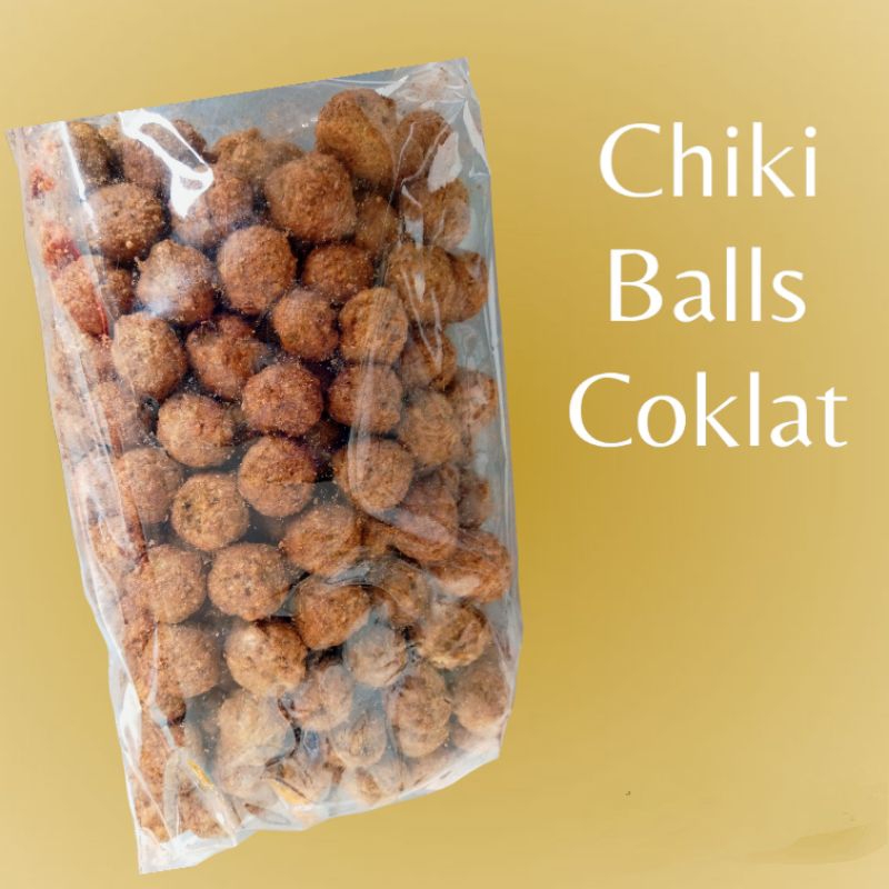 

CHIKI BALLS COKELAT | PleasanTasty - Aneka Snack Makanan Ringan Keripik Kerupuk Kue Biskuit Roti Cemilan Camilan Asin Manis Gurih Pedas Enak Lezat