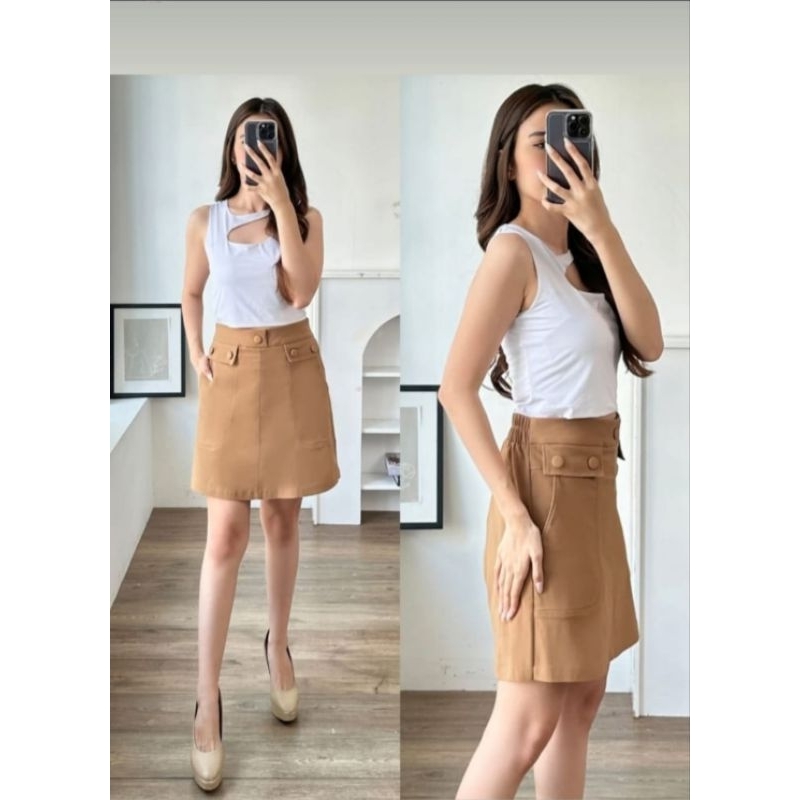 rok celana pendek import