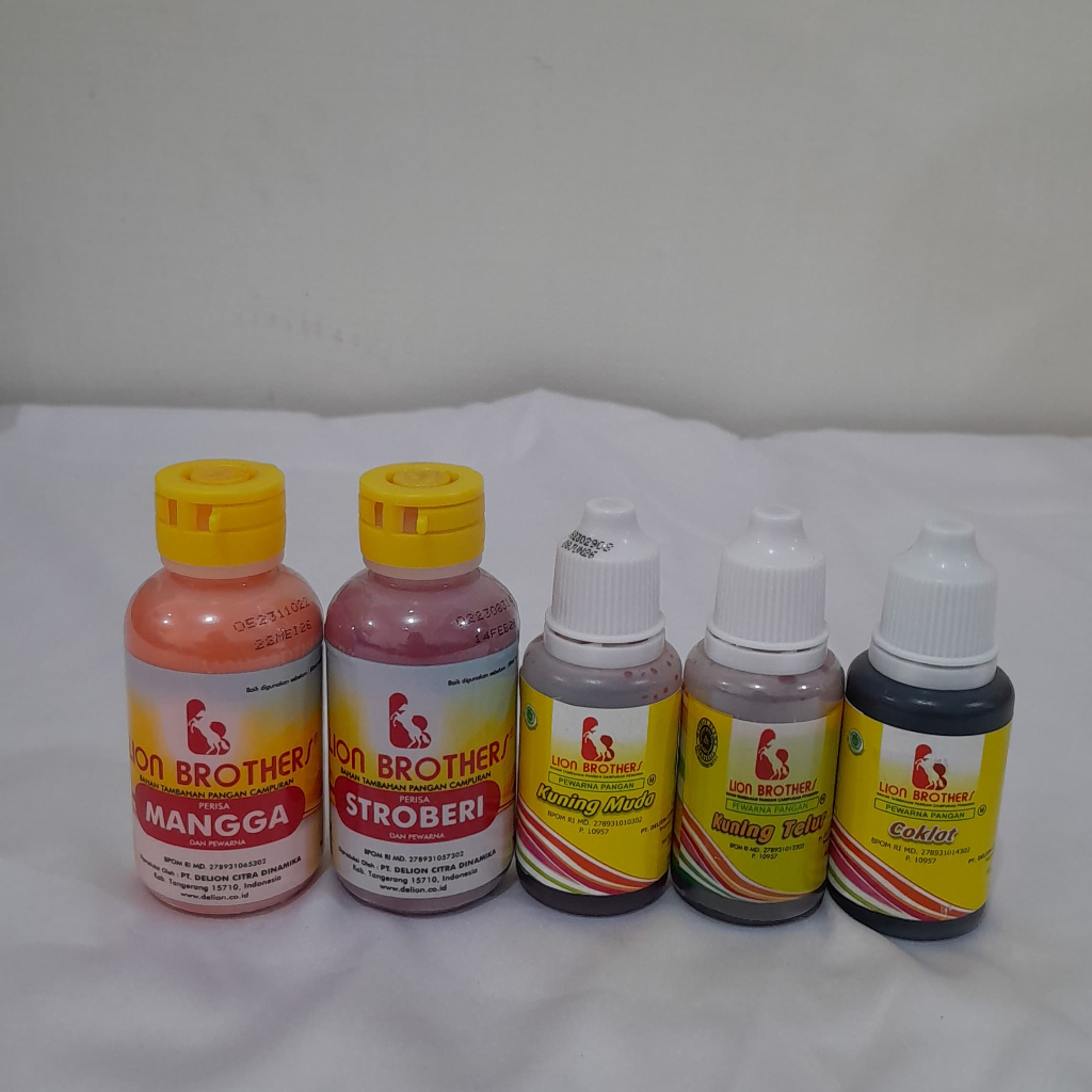 

Lion Brother Perisa 55gr - Pewarna 30ml