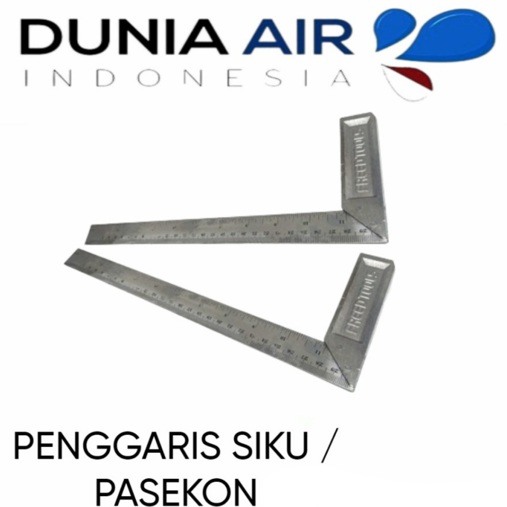

Penggaris Siku Tukang Besi Pasekon 30 cm 12 inch