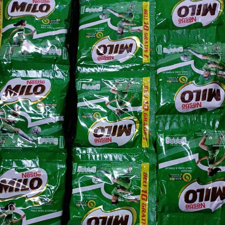 

YVBN9568 Terbaru Nestle Milo 22 gr 1 renceng