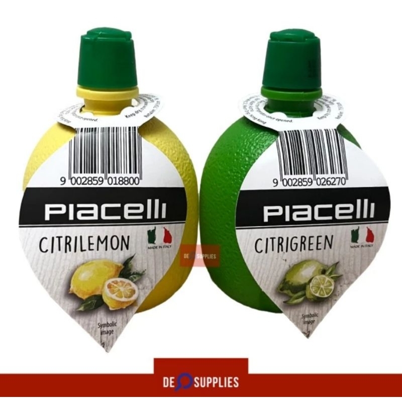 

Piacelli Lemon Juice Lime Juice Concentrate 200ml - Sari Lemon & Nipis